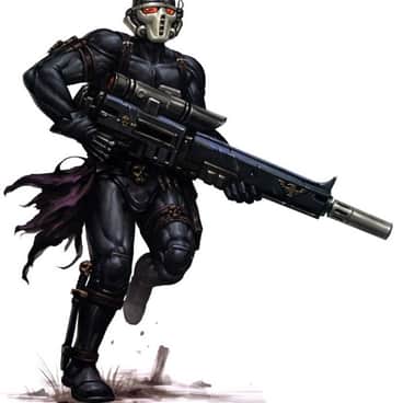 Vindicare Assassin by Unknown Artists | Vindicare Assassin by Unknown Artists