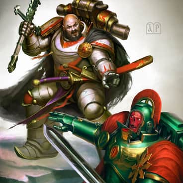 Hibou Khan vs Horus Aximand by Elijah ArhPriest (Elijah Gurenko | Ilya Gurenko | arhpriest)