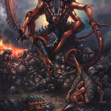 Scion of Dagon by Damien Mammoliti (damie-m | damienmammoliti)