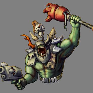Warboss by Dicey June (MistyMiasma)