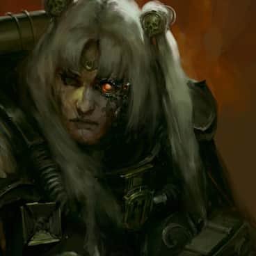 Adepta Sororitas Luna by Igor Sid (igorsidcg | Igor Sidorenko)