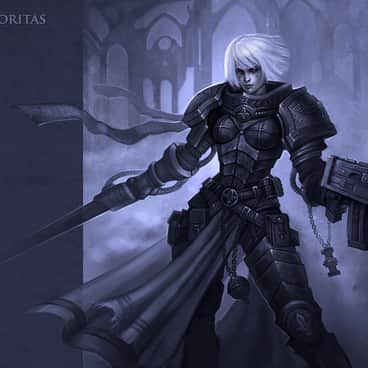 Adepta Sororitas by Tamara Bakhlycheva (FirstKeeper)