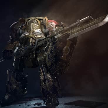Adeptus Custodes Contemptor Dreadnought by Dmitriy Mironov (Миронов Дмитрий | dmitriy.mironov81)