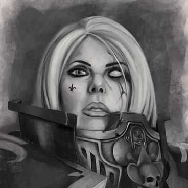 Adeptus Sororitas by Tom Parrish