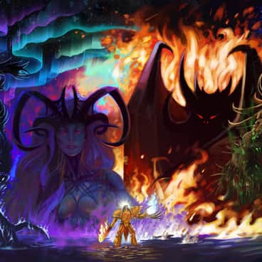 Anathema and the Gods of Chaos by Anastasya Zakharova (Nodens Art)