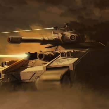 Baneblade Super Heavy Tank by Boris Ullwig (ElCachone)