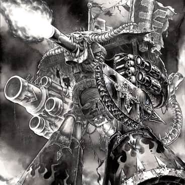 Banelord Titan of Khorne by Mark Gibbons (MG Artworks | mg_artworks)