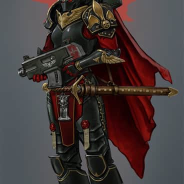 Battle Sister Armor by Tony Warne (jedi-art-trick)