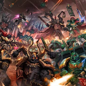 Black Legion vs Dragon Lords by Pedro Sena (Lordigan | pedrosenalordig | lordigansena)