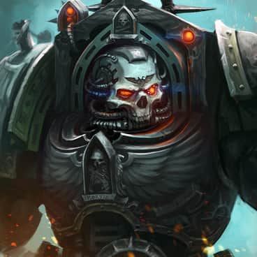Black Templar Chaplain by Gwayne Li (Eupackardia)