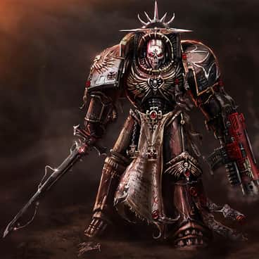 Black Templar Chaplain by Hannu Kokkonen (LordHannu)