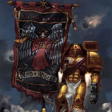 Blood Angels 3rd Company by Irina Nordsol Kuzmina (Nord-Sol | Nord_Sol)
