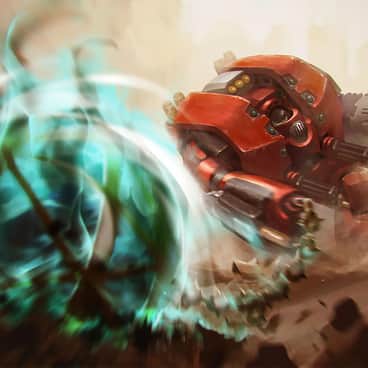 Blood Angels Leviathan Dreadnought by Aan Daud (Lutherniel | BoltertoKokoro)