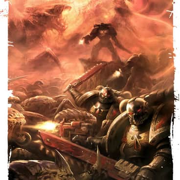 Blood Angels vs Tyranids by Unknown Artists