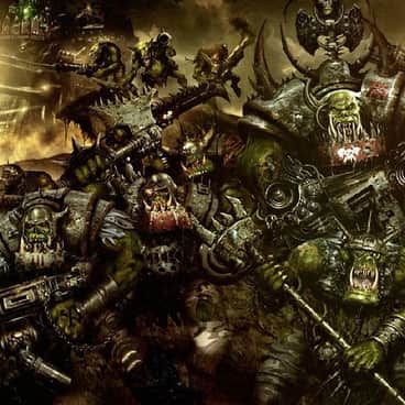 Blood Axes: WAAAAAAGH! by Clint Langley