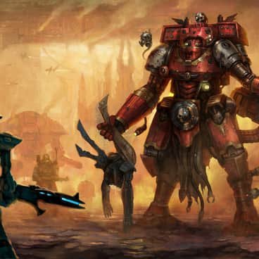 Blood Raven Techmarine Dreadnought by L J Koh (koh_lj)