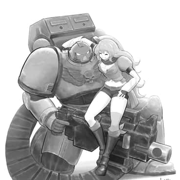 Brother Dumedion and Yang by Aan Daud (Lutherniel | BoltertoKokoro)