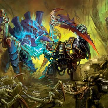 Carnifex vs Dreadnought by Unknown Artists