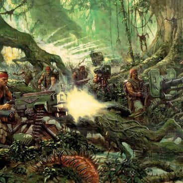 Catachan Jungle Fighters by Karl Kopinski (Karlkop | karlkopinski)