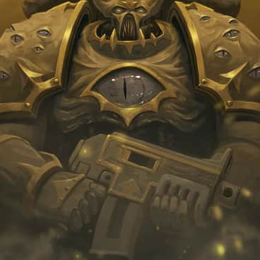 Chaos Space Marine by Malte Zirbel (PointLineArea)
