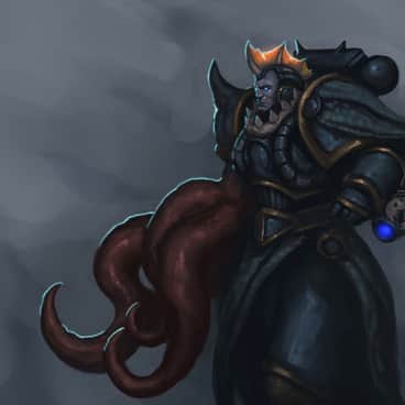 Chaos Space Marine by Andrei Kiselev (MyDeads)