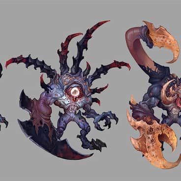 Chaos Spawn by Rayph Beisner (rayph | beisnerrayph | Thunder Brush)