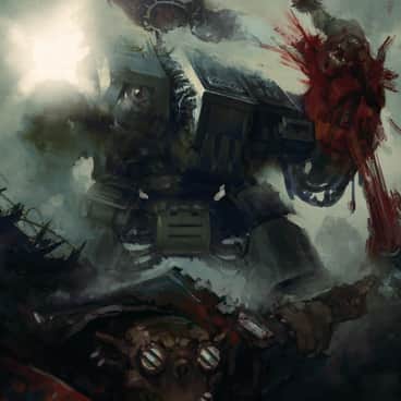 Crimson Fist Dreadnought by Max FitzGerald (MaxFitzGerald)