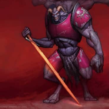 Daemon Prince of Slaanesh by Alexey Potorochin (artistpotorochin)