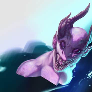 Daemonette of Slaanesh by Ruslan Korovkin (korovkinruslan)