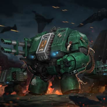 Dark Angels Dreadnoughts by Reza Ilyasa (reza_ilyasa)