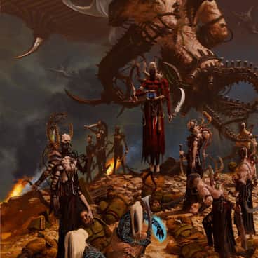 Dark Eldar Cover by Adrian Smith (adriansmithartist)