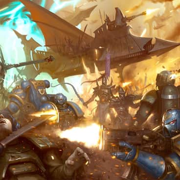 Dark Eldar vs Imperium by Mike Lim (Daarken | DaarkenArt)