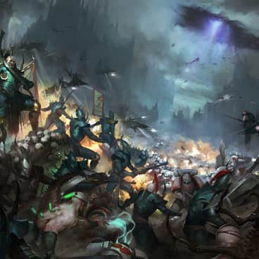 Dark Eldar vs White Scars by Igor Sid (igorsidcg | Igor Sidorenko)