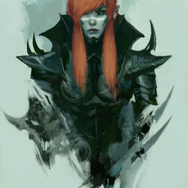 Dark Eldar: Archoness Vael by Beckjann
