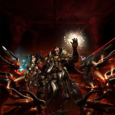 Dark Heresy Book Cover by Henning Ludvigsen (henning | henningsen | henning_art)