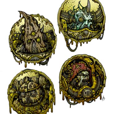 Death Guard by Vasiliy Loginov (Sufferst | karandashist)