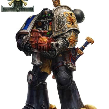 Deathwatch Tactical Marine by Michael Phillippi