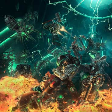 Deathwatch vs Necrons by Lie Setiawan (liesetiawan | Setiawan Lie)