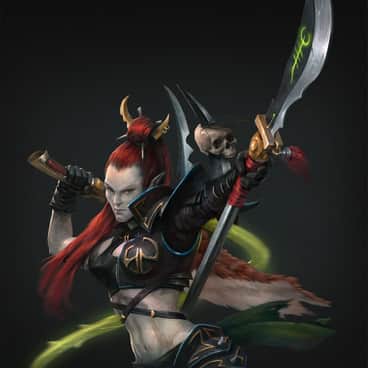 Drukhari Succubus by Jaime Martinez (Dabanaworks | Jaime Matrtinez)