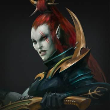 Drukhari Wyches by Jaime Martinez (Dabanaworks | Jaime Matrtinez)