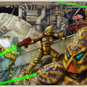 Eldar Rearguard by Tony Hough (tonyhough) | Eldar Rearguard by Tony Hough (tonyhough)