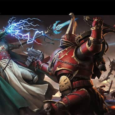 Eldar Vs Chaos by Darren Tan (wraithdt | wraithdt_artist)