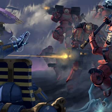 Exorcist vs Thousand Sons by Boris Tsui (Bobot073)