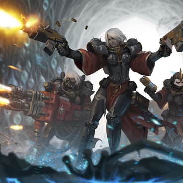 Faith, Flame and Bolter by Leos Ng Okita (Luches | leos_ng | leos_okita_ng)