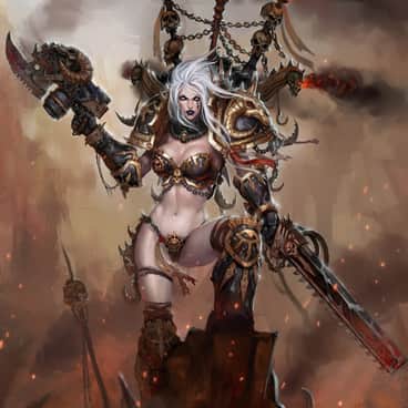 Female Chaotic Marine by Unknown Artists
