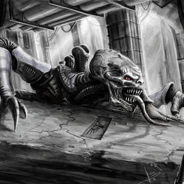 Genestealer by Hrvoje Silić (HrvojeSilic | dreamless_art)