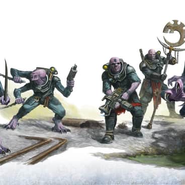 Genestealer Cult Brood by Unknown Artists