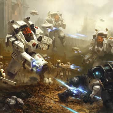 Ghostkeels vs Raven Guard by Wonchun Choi (Doo-chun | DOOChun)
