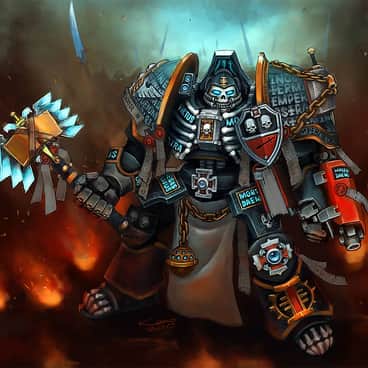 Grey Knight Chaplain by Alexey Kropachev (Khantian)