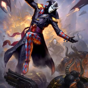 Harelquin Solitare by James Ryman (jamesrymanart)